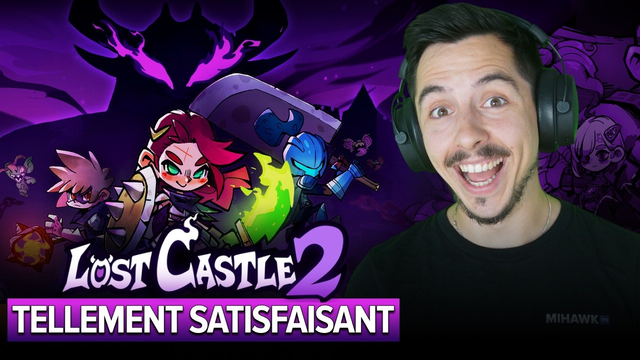 I FINISHED this ROGUELITE in ONE RUN?! | Lost Castle 2 - FRENCH GAMEPLAY