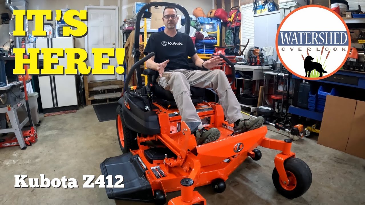 039 - Kubota Z412 Zero Turn Mower | Full Overview | Giveaway