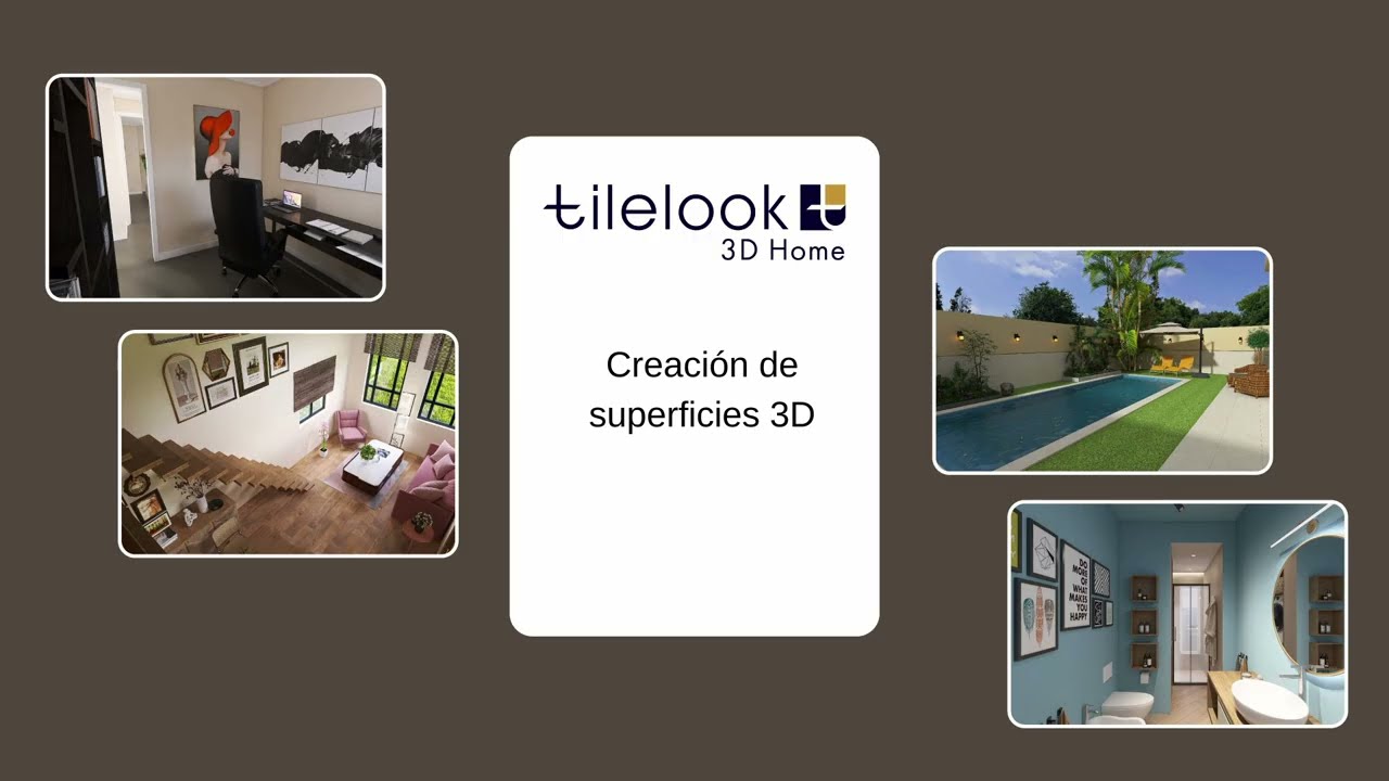 Tilelook 3D Home tutorial #10: Superficies 3D