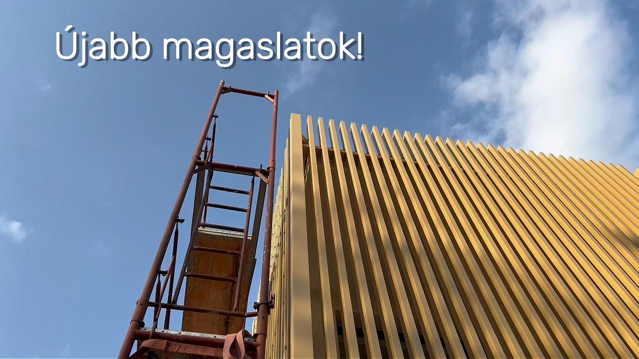 Irodánk építése 103. rész - Lámpa csere, árnyékolók és műhelyszekrény