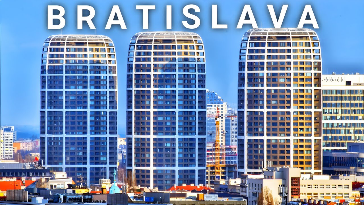 Bratislava Capital City In Slovakia 🇸🇰 In 4K |