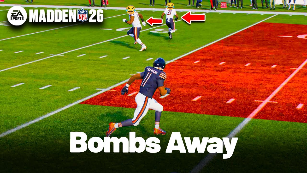 How to Bomb Cover 3 or Cover 4 to Either Sideline