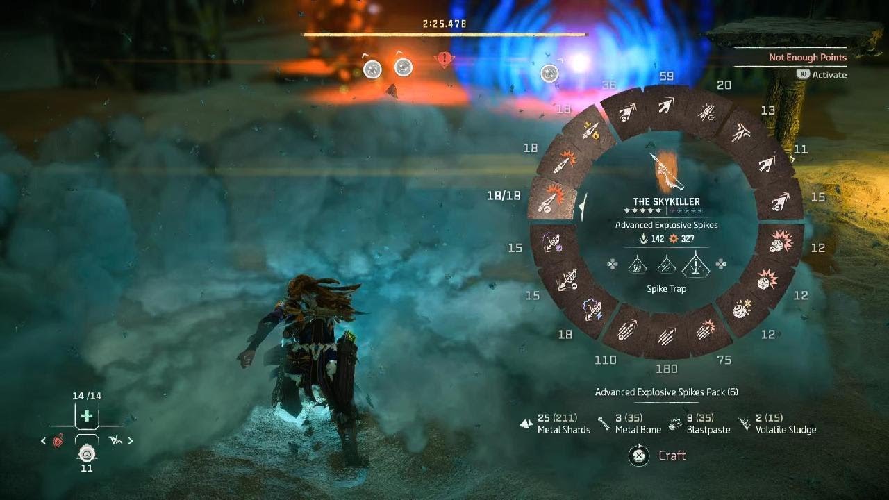 Horizon Forbidden West - Ultra Hard (New Game) - Arena (Intermediate) Canister Chaos