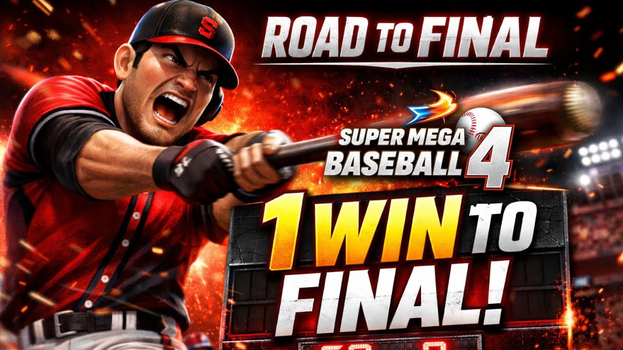 Road to final super mega baseball 4 lets gooo