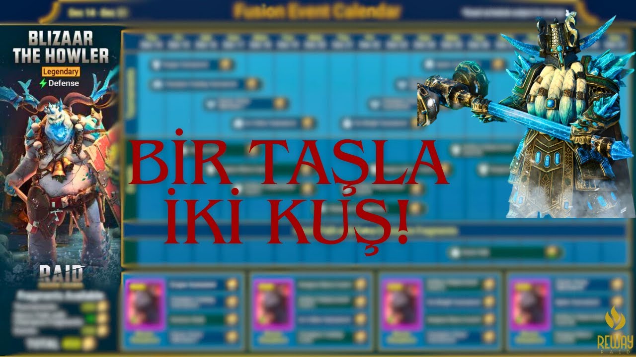 Blizaar Ve Tormin İ&ccedil;in Taş A&ccedil;ılımı! | Raid Shadow Legends T&uuml;rk&ccedil;e