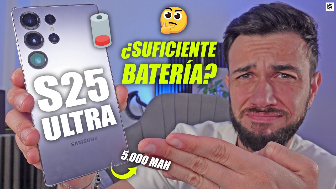 La VERDAD de SU BATER&Iacute;A!🔋SAMSUNG GALAXY S25 ULTRA: AUTONOM&Iacute;A