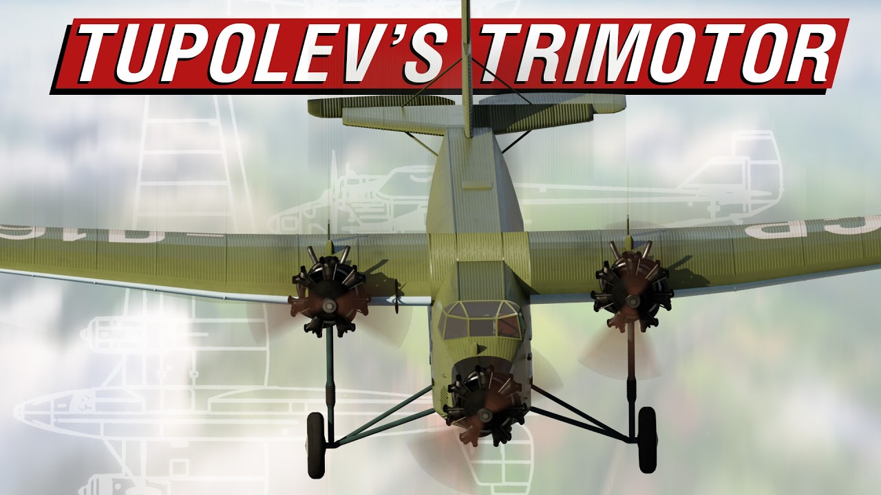 The Soviet's Answer To The Ford Trimotor | Tupolev ANT-9