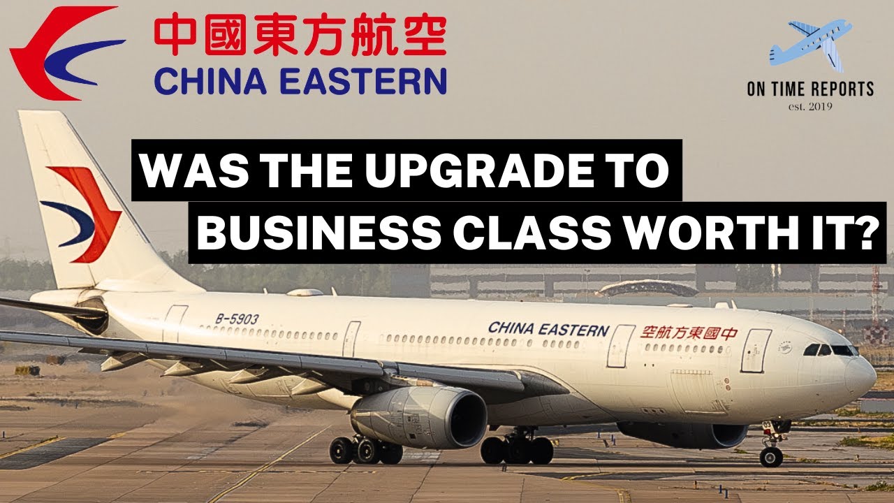 China Eastern Airlines BUSINESS CLASS! Beijing to Shanghai Pudong on Airbus A330-200 TRIP REPORT