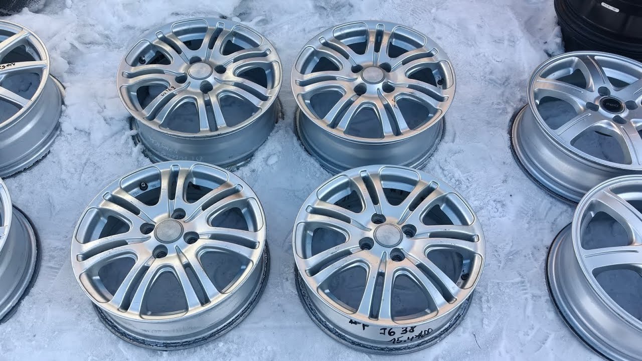 Литые диски из Японии 15 4x100 6/4.5J ET38/43 DIA64.1