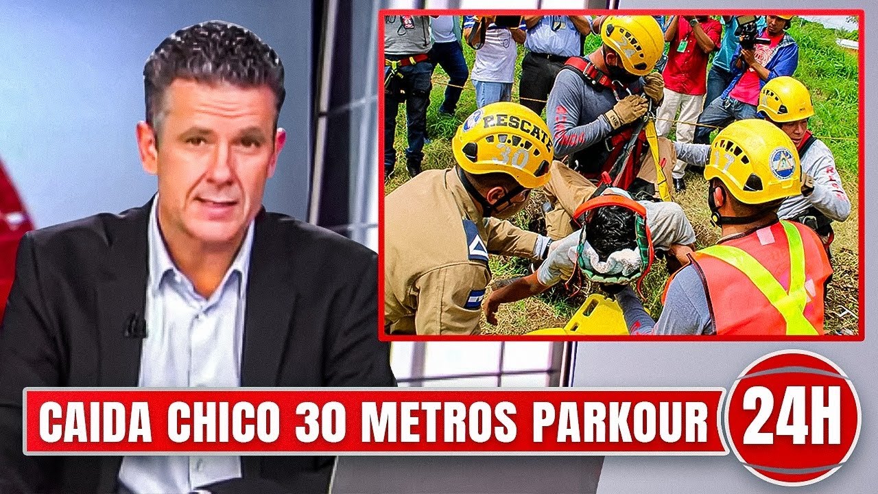 ESTA CAÍDA CASI ME CUESTA LA VIDA⚠️(no clickbait) *ME RESCATA LA POLICÍA* | Farra No Parkour