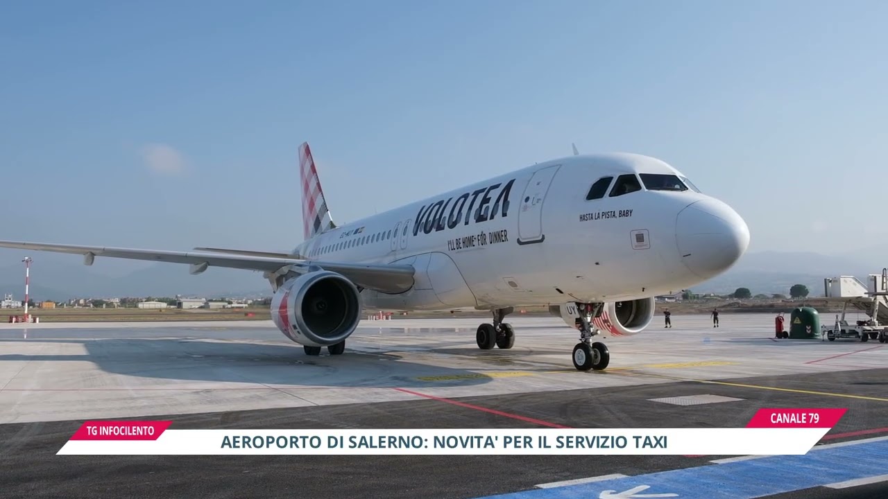 Aeroporto Salerno-Costa d’Amalfi: novità per il servizio taxi