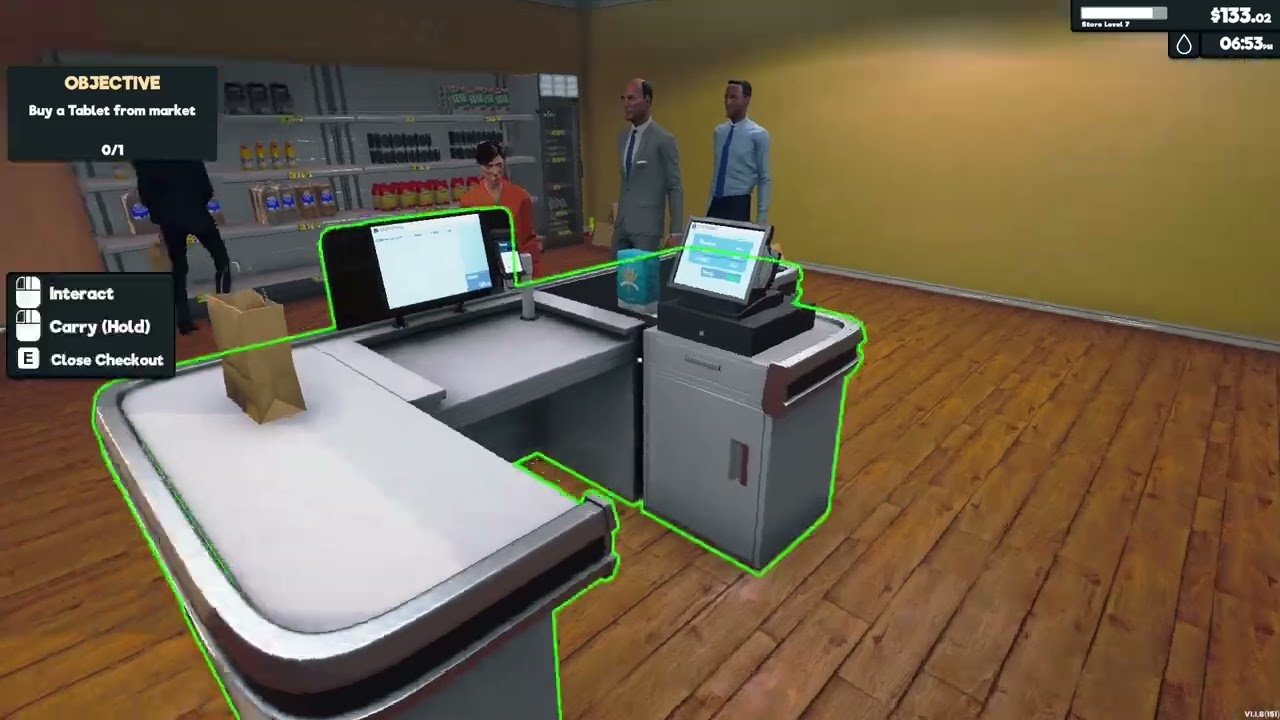 Channing our name Supermarket Simulator Episode 3
