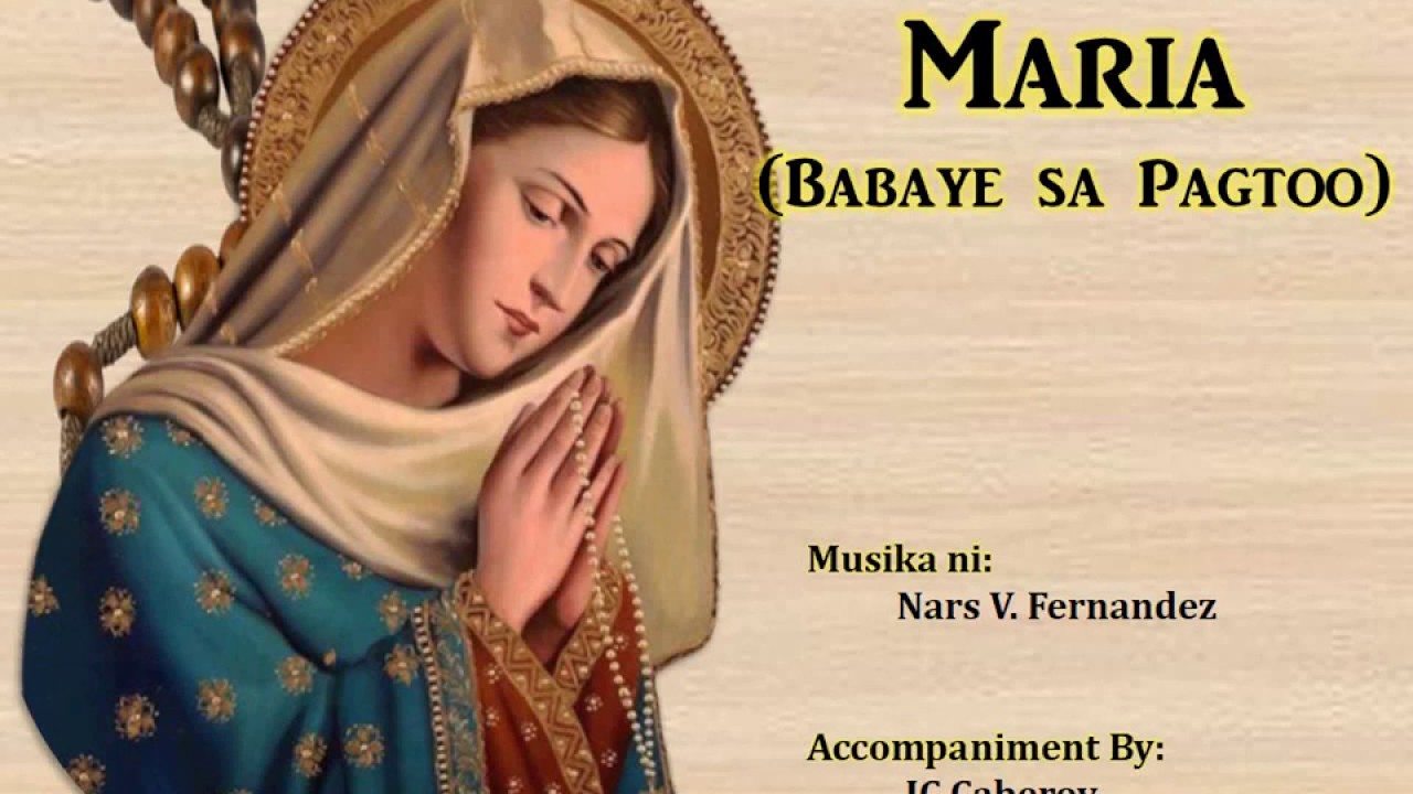 Maria, Babaye sa Pagtoo - Nars Fernandez (Huni 3 Album) - Minus One