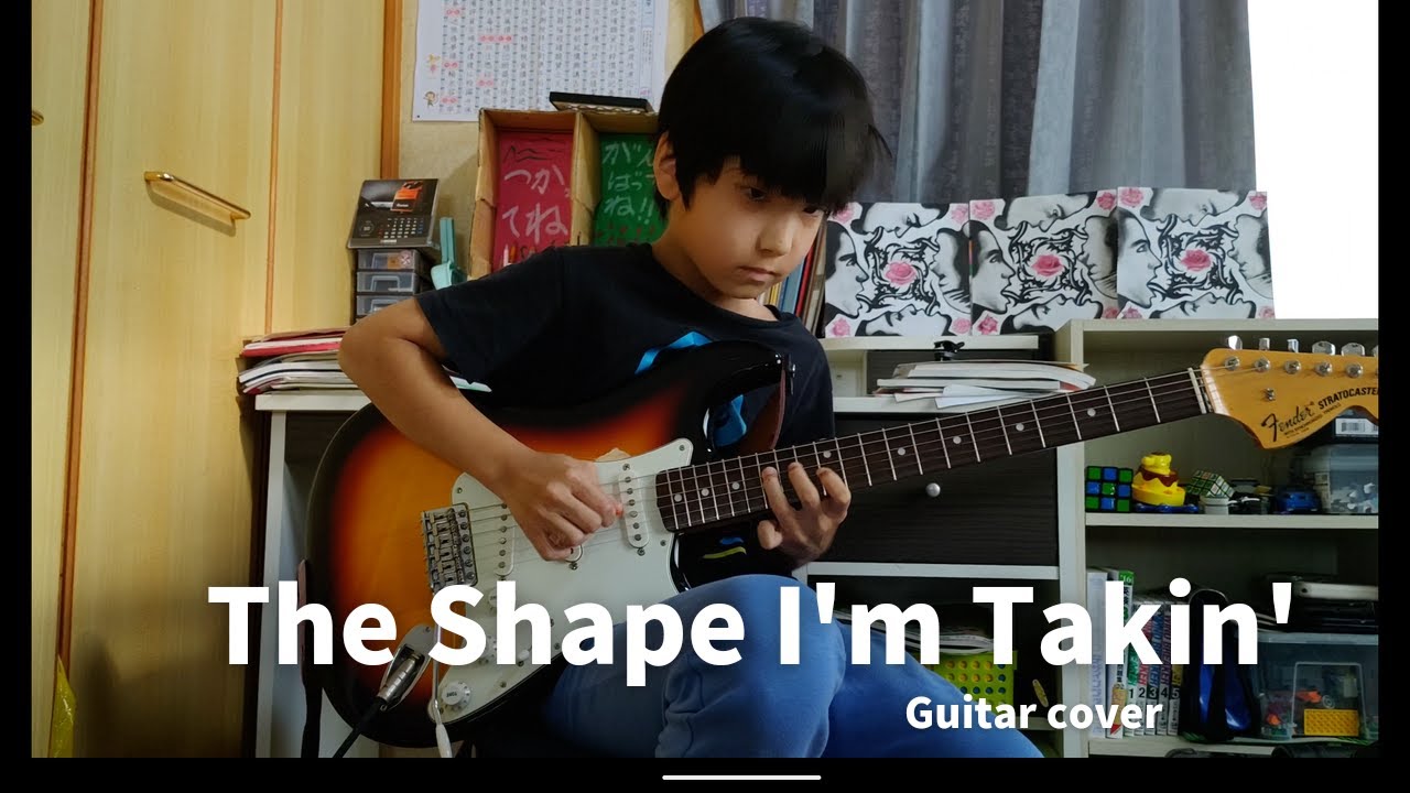 「The Shape I'm Takin'」Red Hot Chili Peppers cover 10yo!