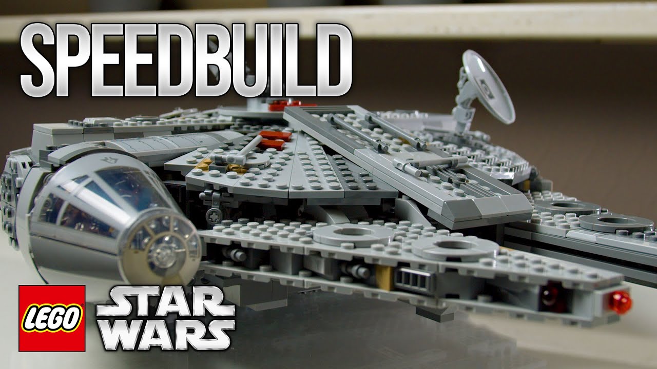 LEGO STAR WARS: MILLENNIUM FALCON (75257) - SPEEDBUILD #9