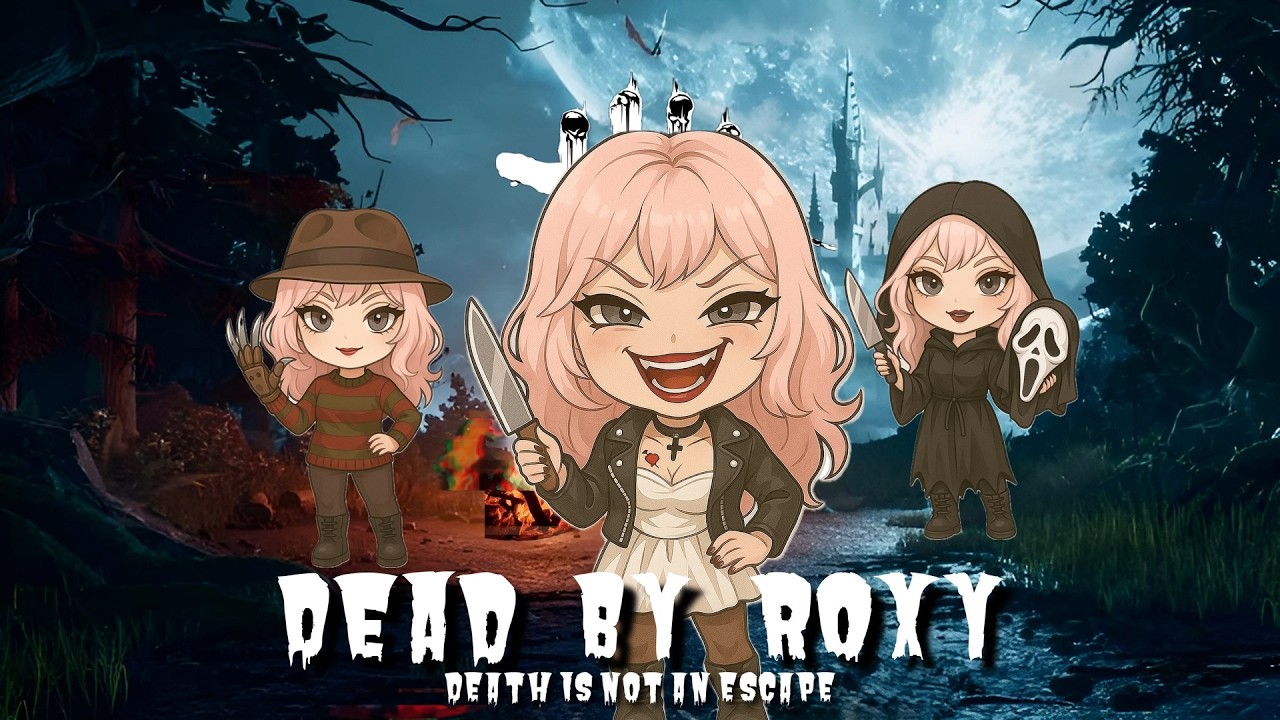 Dead By Daylight: Roxy jugando en stream partida 21