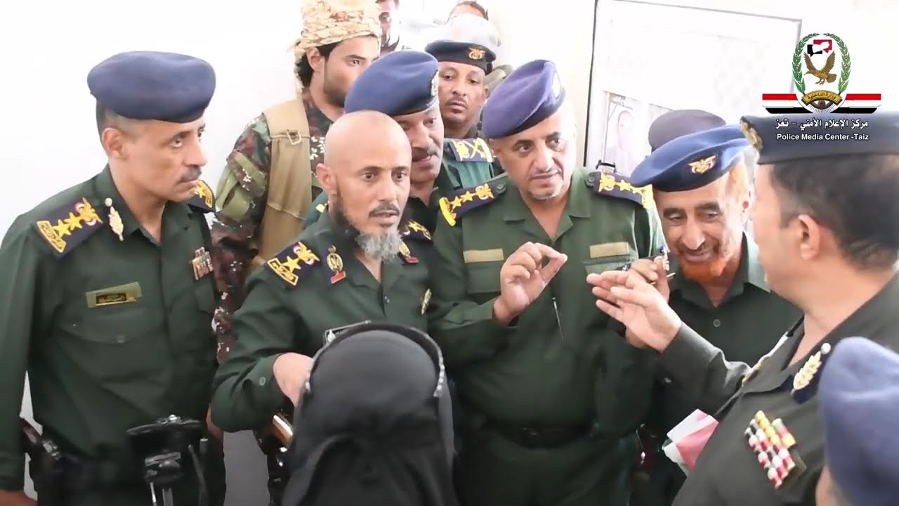 زيارة وكيل وزارة الداخلية لقطاع الخدمات المدنية اللواء الركن عبدالماجد العامري في محافظة تعز  2024
