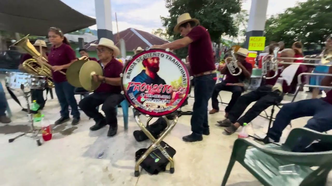 Banda TRADICIONAL 🎺 de TAXTITLA Chalma Veracruz (Proyecto 23)
