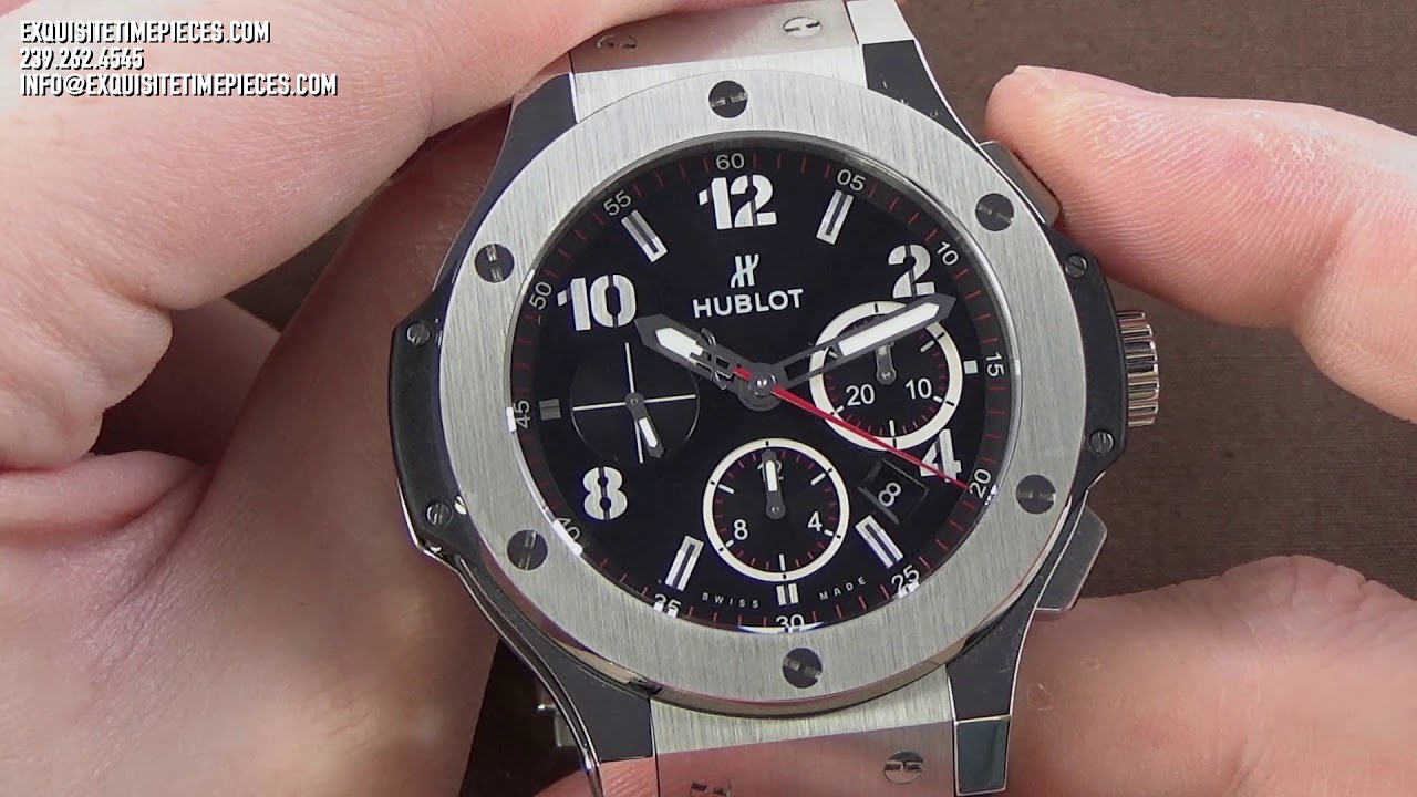 Hublot Big Bang Steel 44mm Ref: 301.SX.130.RX (Watch Review)