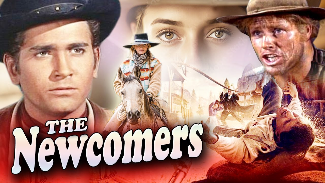 The Newcomers Western Adventure Action Movie , Lorne Greene  Dan Blocker , Cine classic show