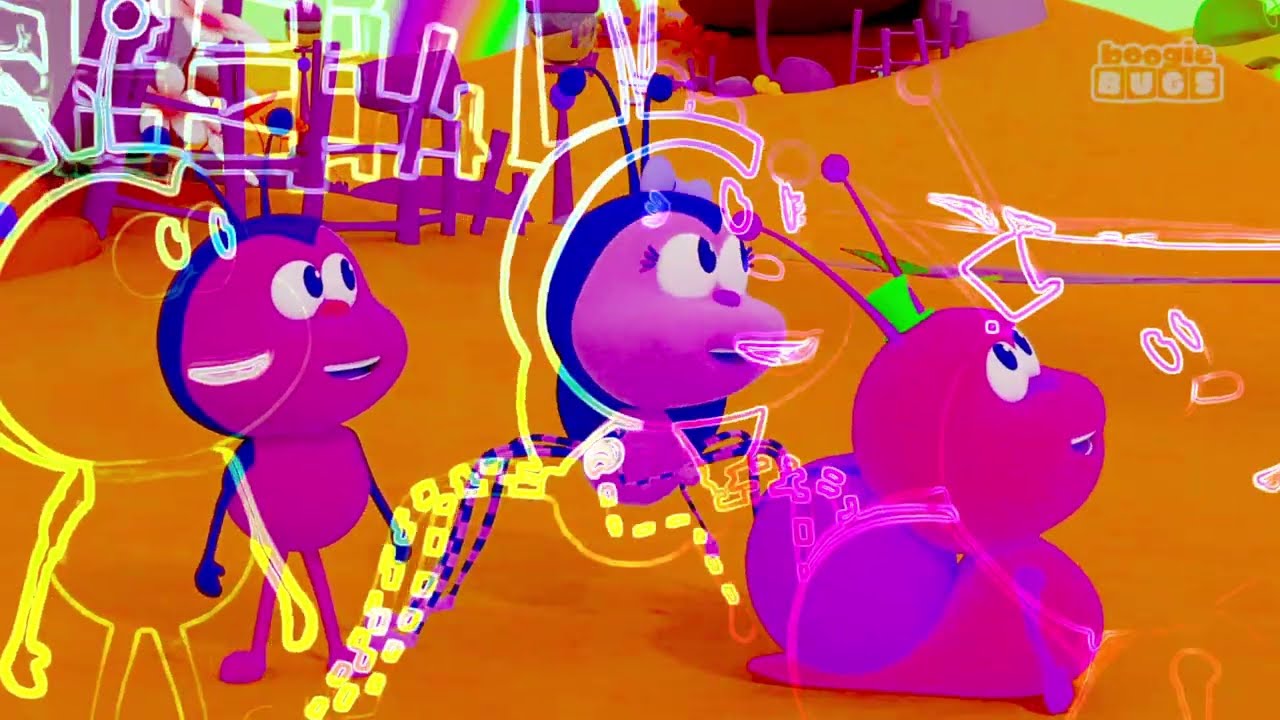 Happy Bugs and Spider See the Rainbow✅️Sponsored by klasky csupo effects✅️