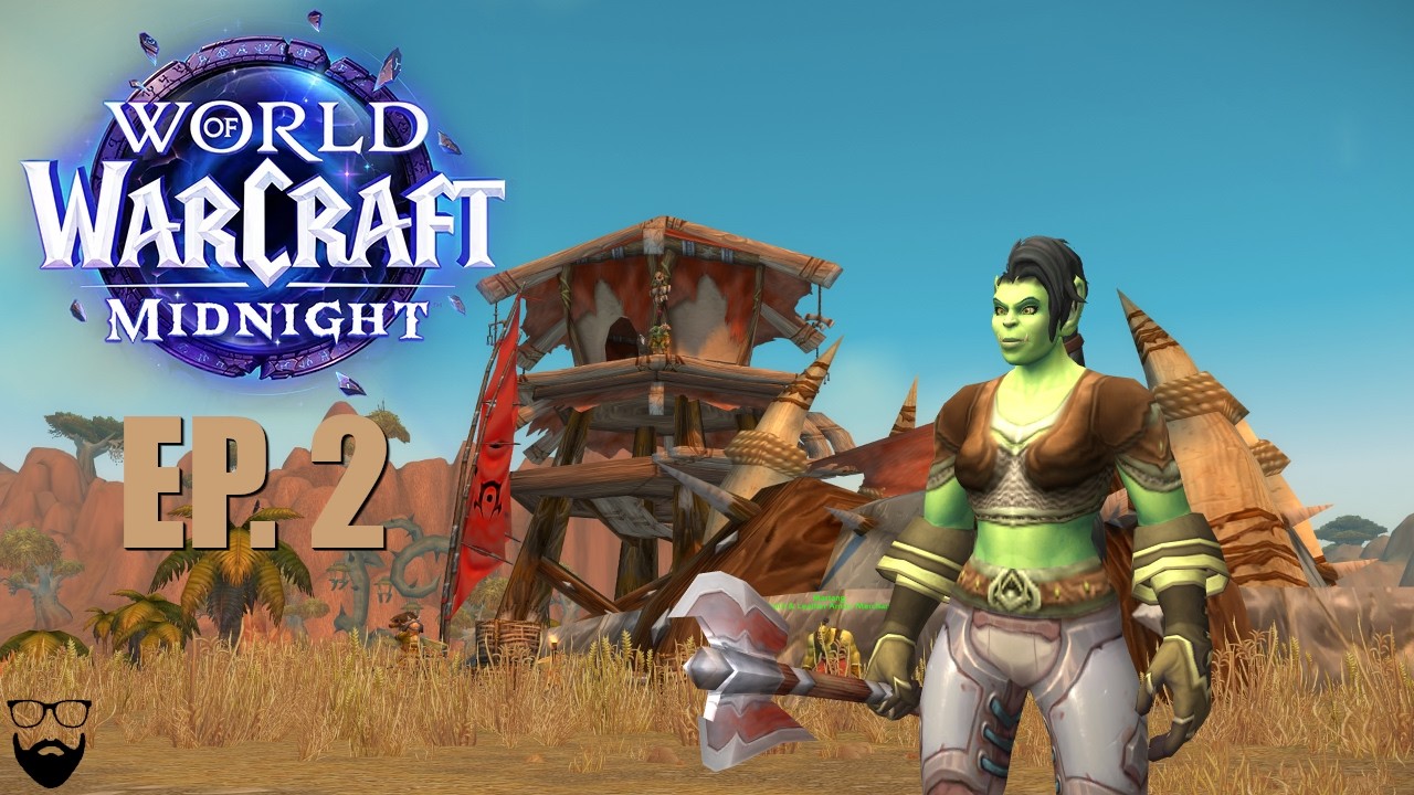 World of Warcraft MIDNIGHT - Orc Warrior Pt 2 - New Character Experience In 2026 - Relaxing Leveling