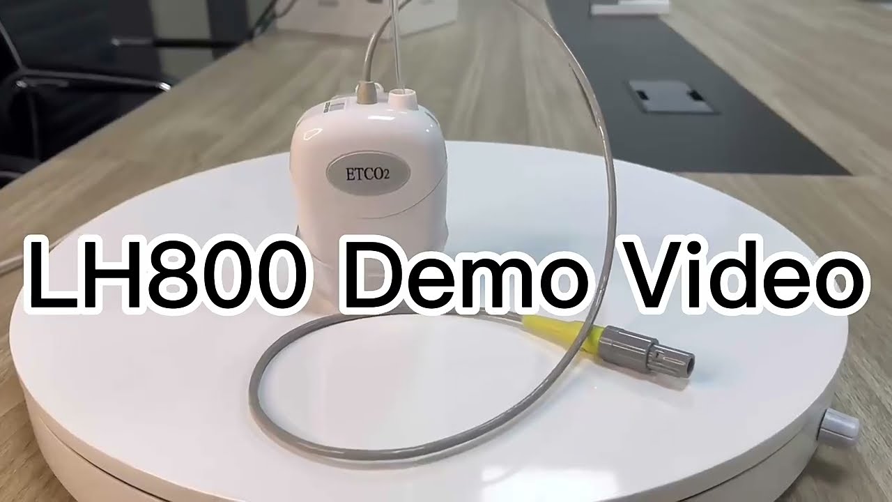 Demo of how to assemble and use Sidestream ETCO2 sensor
