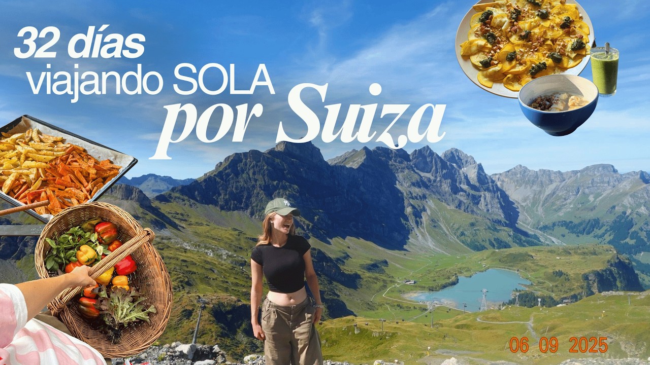 Mi Primer Voluntariado 🌟 Solo Trip, Alpes Suizos y mucha Naturaleza🌻