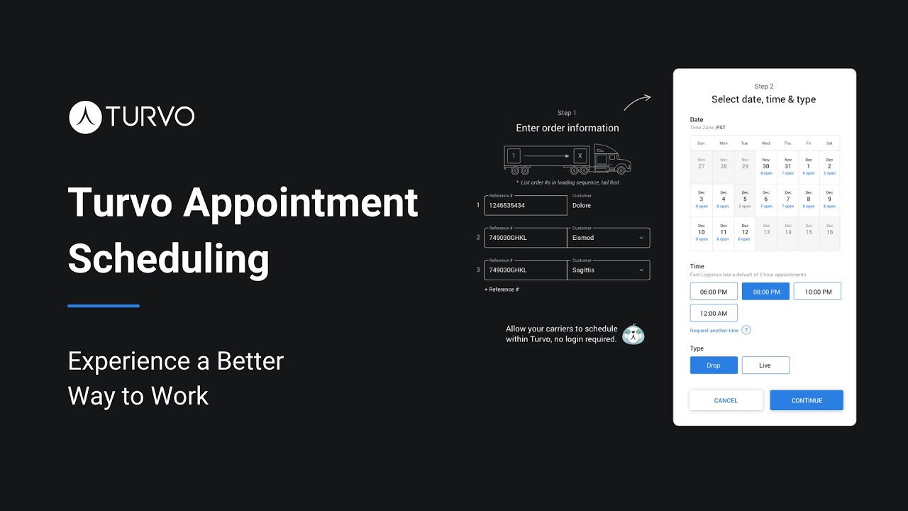 Turvo Appointment Scheduling Drives Productivity and Efficiency