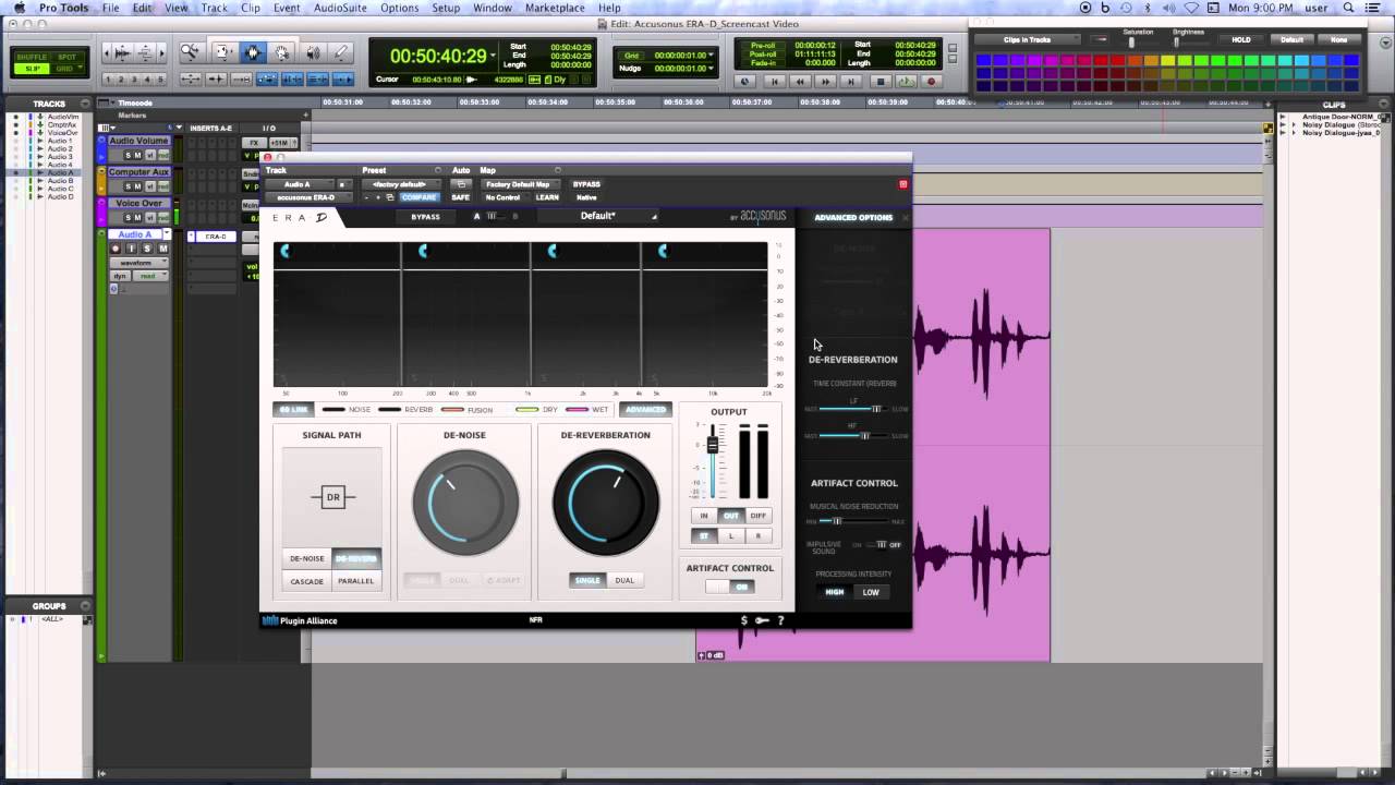 Accusonus ERA-D Tutorial: Dialogue Noise Reduction