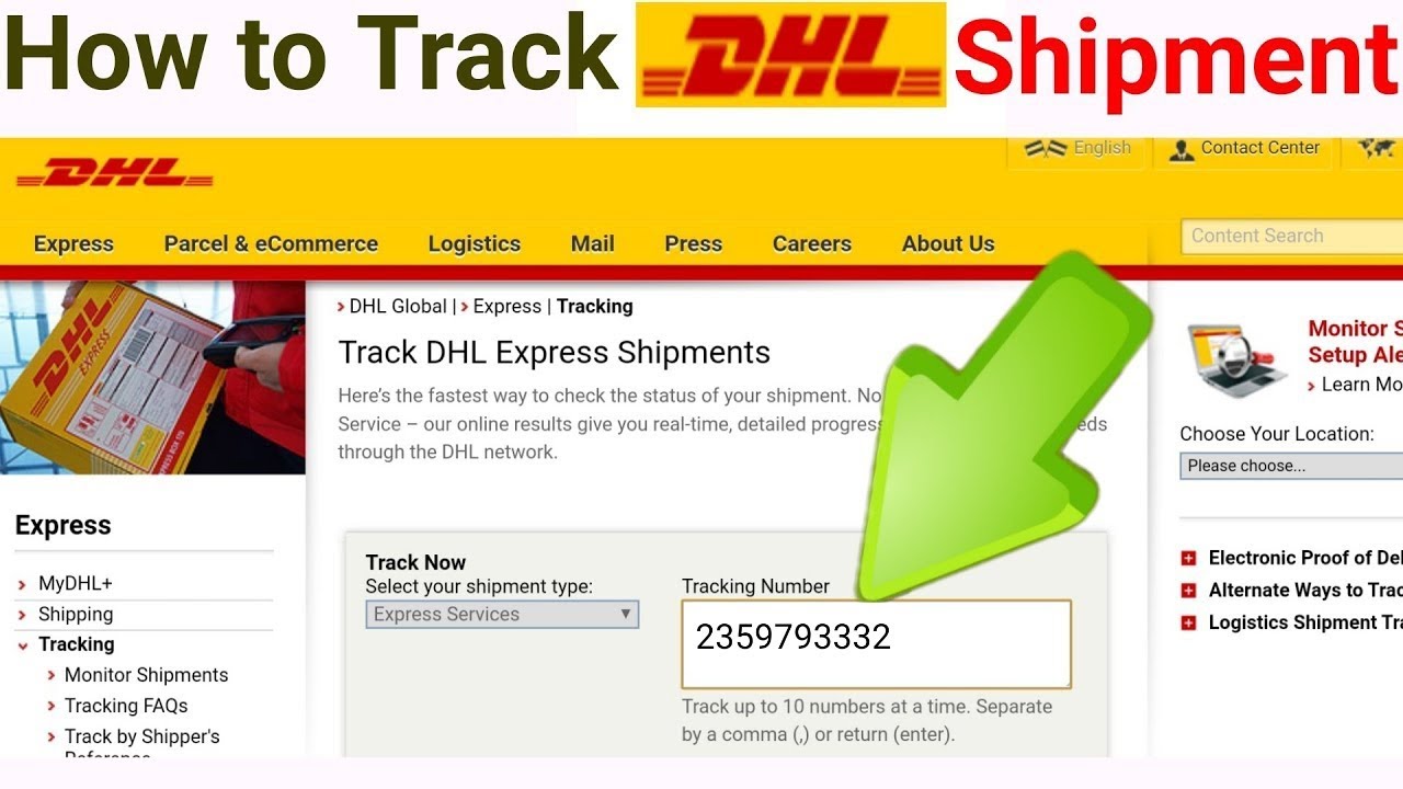 How to track DHL shipment | DHL tracking | How to check location online dhl order | Youtube Blog24