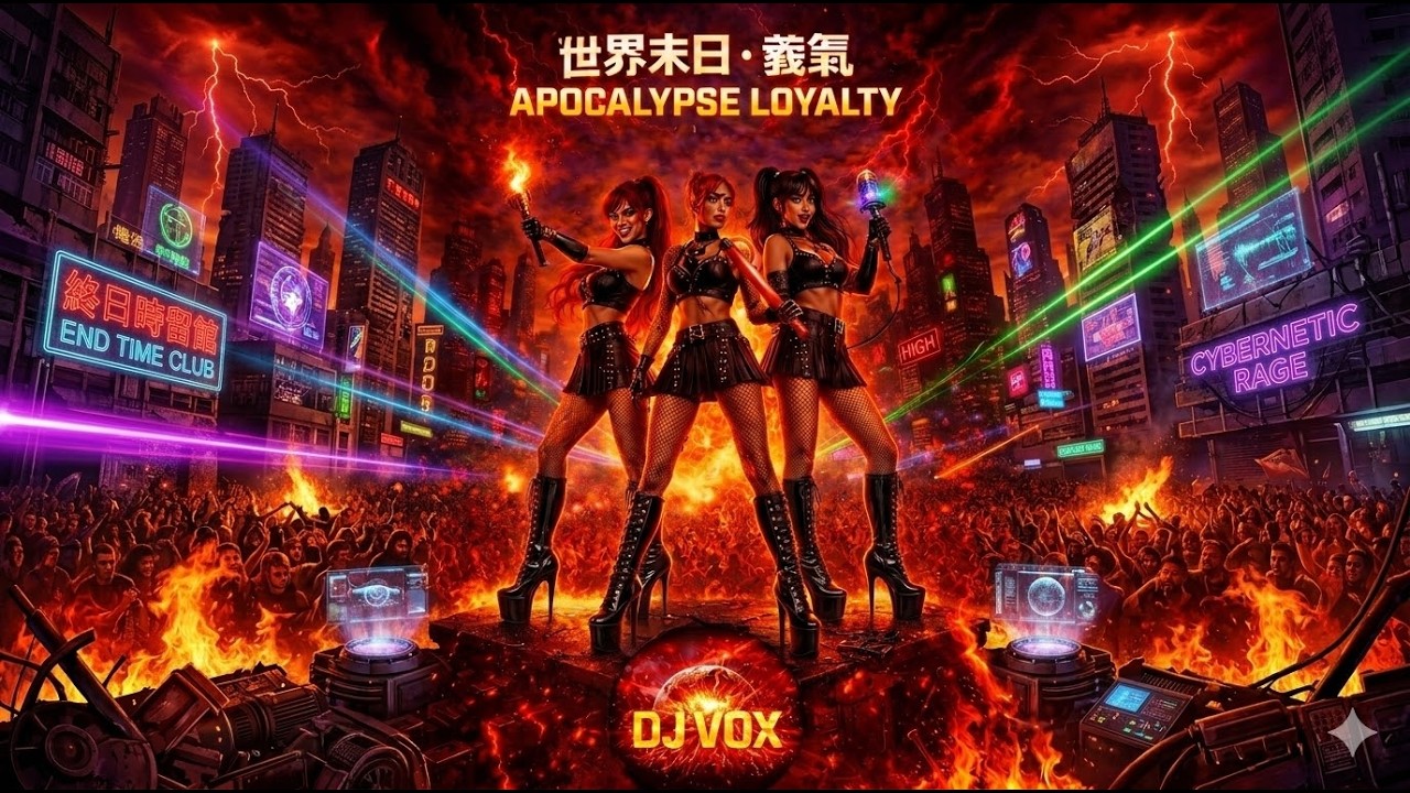 Fengtau Hardstyle Rave 170 BPM 🔥 DJ VOX – Apocalypse Loyalty | 世界末日・義氣
