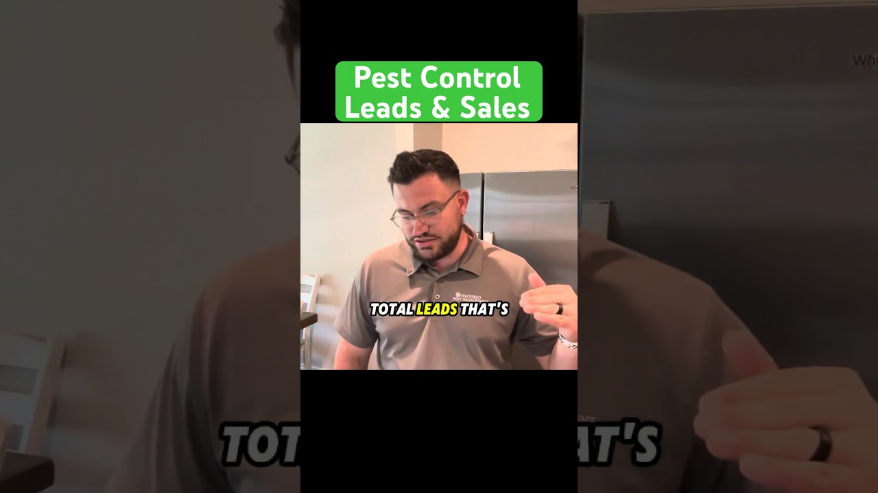 📈 Pest Control Leads & Sales By The Numbers #shorts #pestcontrol #pestcontrolentrepreneur