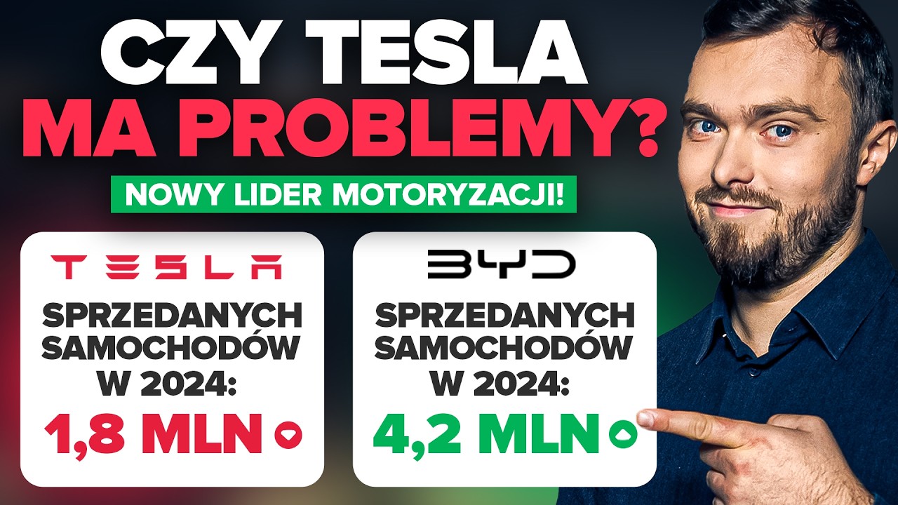 BYD wygrywa z Teslą! Tak Chiny przejmują rynek aut elektrycznych!