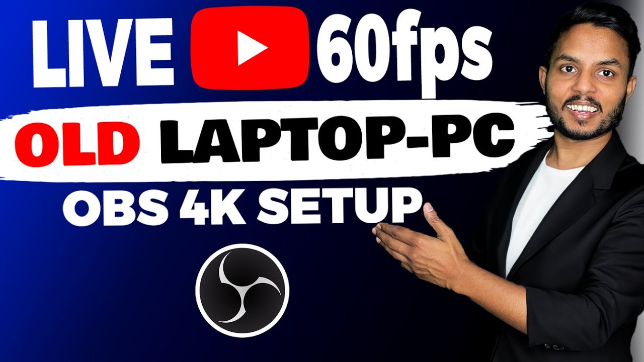 OBS 4K Streaming Setting - LIVE STREAM & RECORD 4K VIDEO IN 1080P MONITOR USING OBS STUDIO