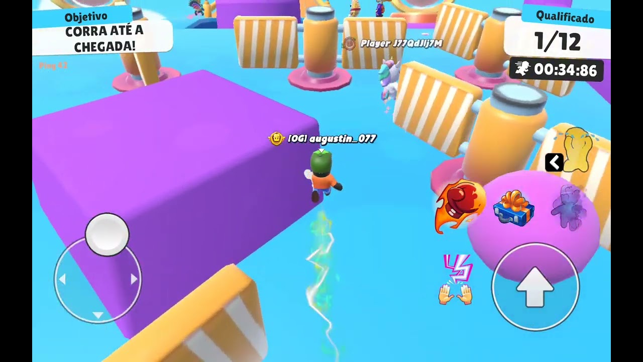 Parte 2 jogando stumble guys