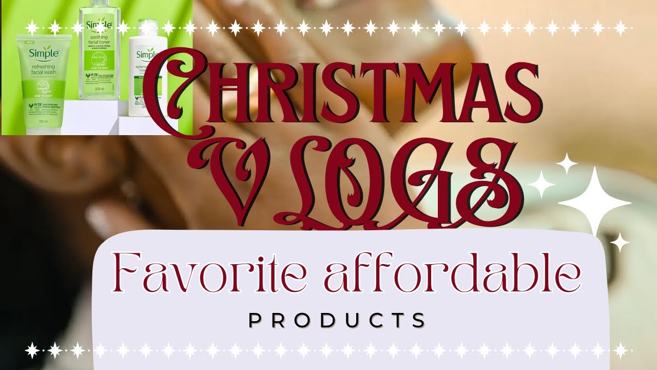 Vlogmas 2025 day 4| Affordable products that will make you look good under 300-1,000 shillings 