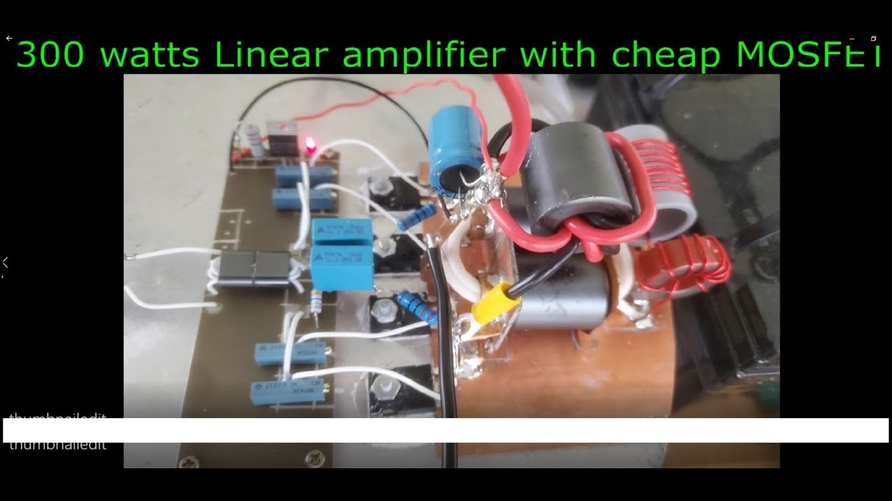 400 watts HF Linear amplifier (1of3)