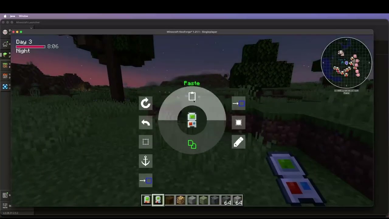 Building Gadgets 2 GUI - Minecraft mod