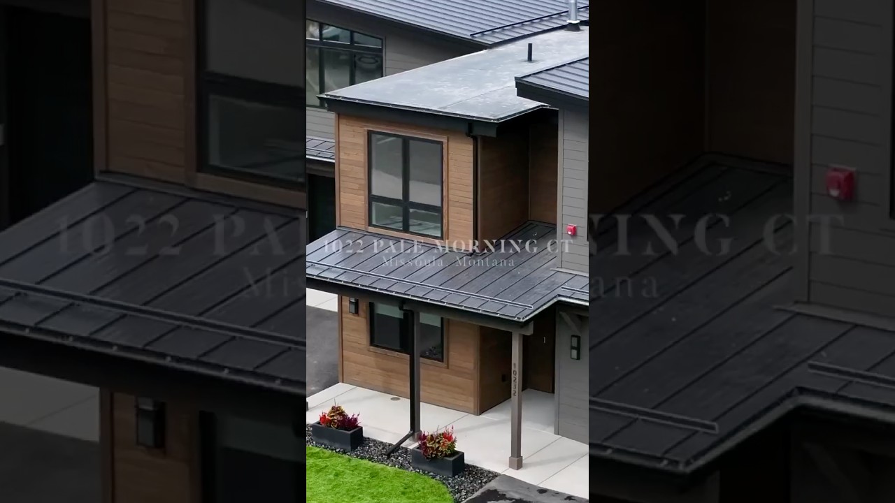 Custom Mountain Modern Homes @ Freestone Development in Missoula Montana