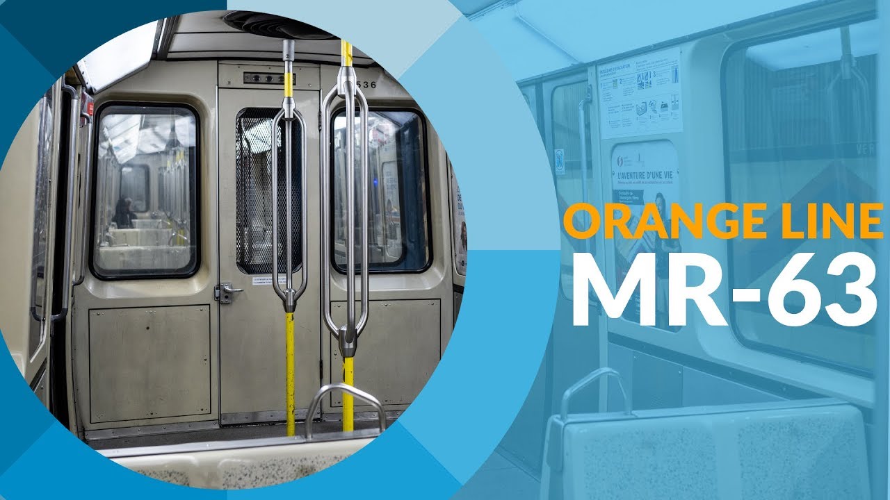 The Orange Line From an MR-63 | Final Run to Montmorency