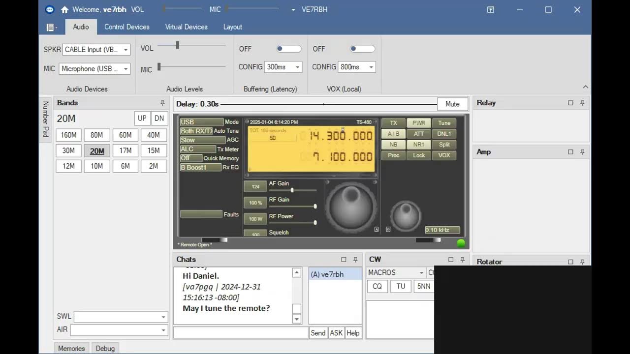 Bulkley Valley Amateur Radio Society Remote HF Station