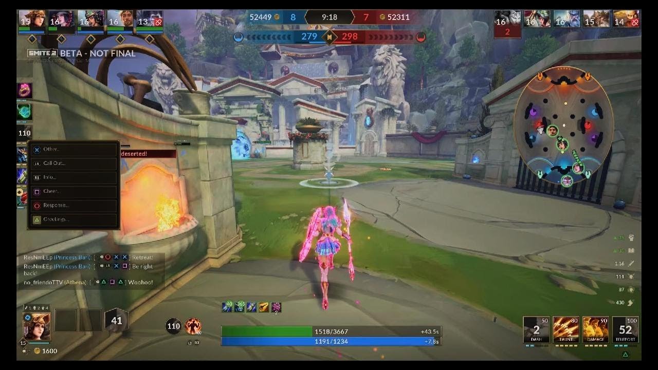 SMITE 2 ARENA DIAMONDS - 4v5