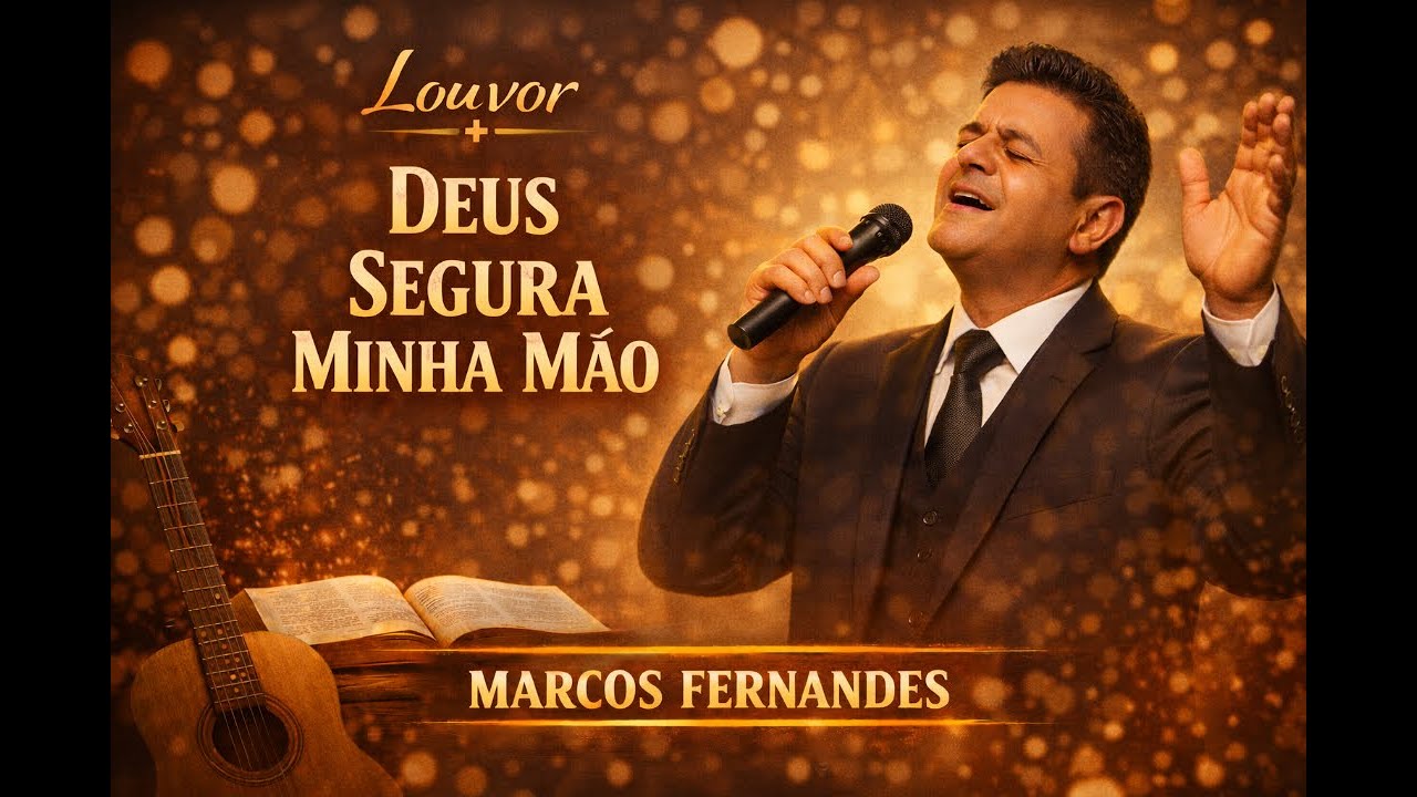 LOUVOR - DEUS SEGURA MINHA MÃO - HINO GOSPEL MARCOS ANTONIO