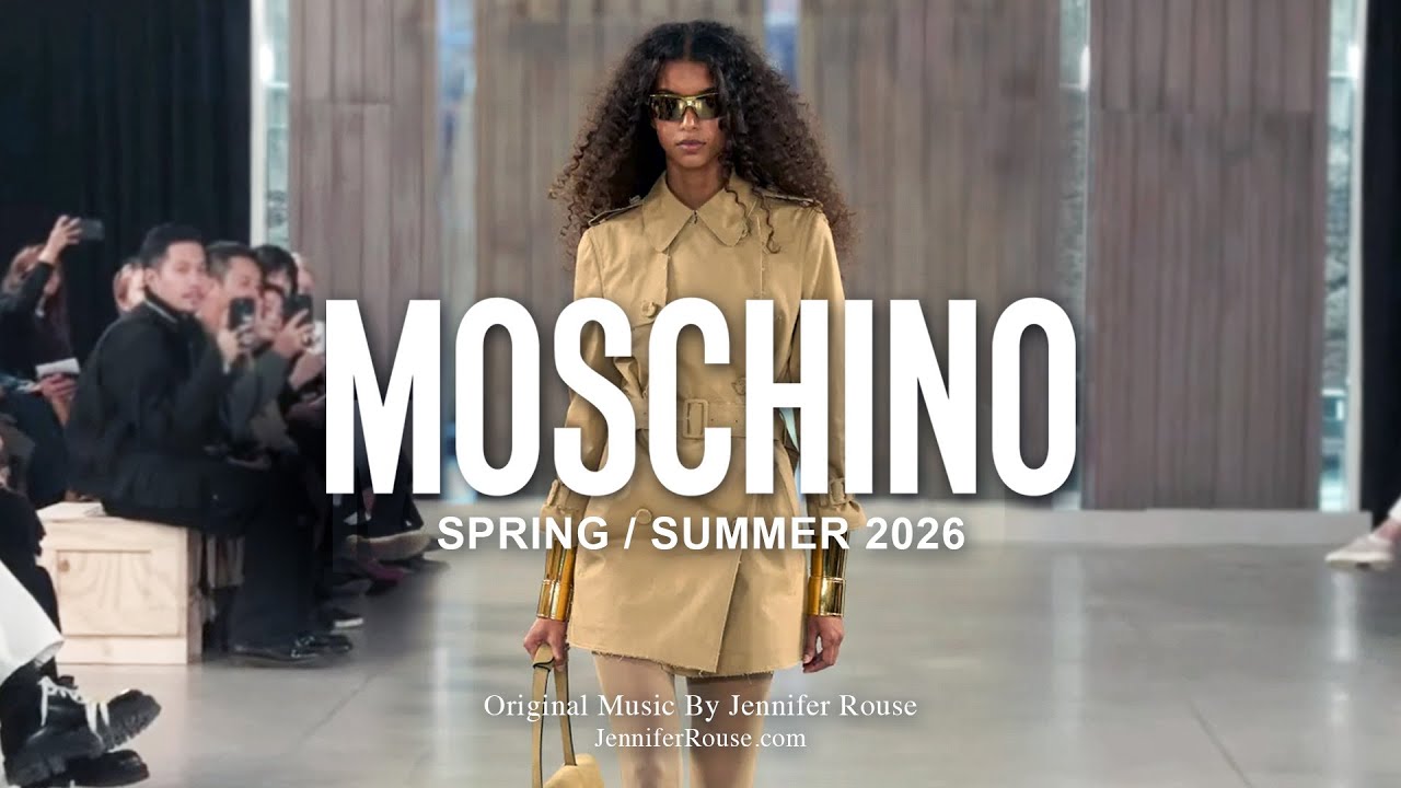 MOSCHINO Spring / Summer 2026 Runway Show | Milan Fashion Week | Original Music by Jennifer Rouse