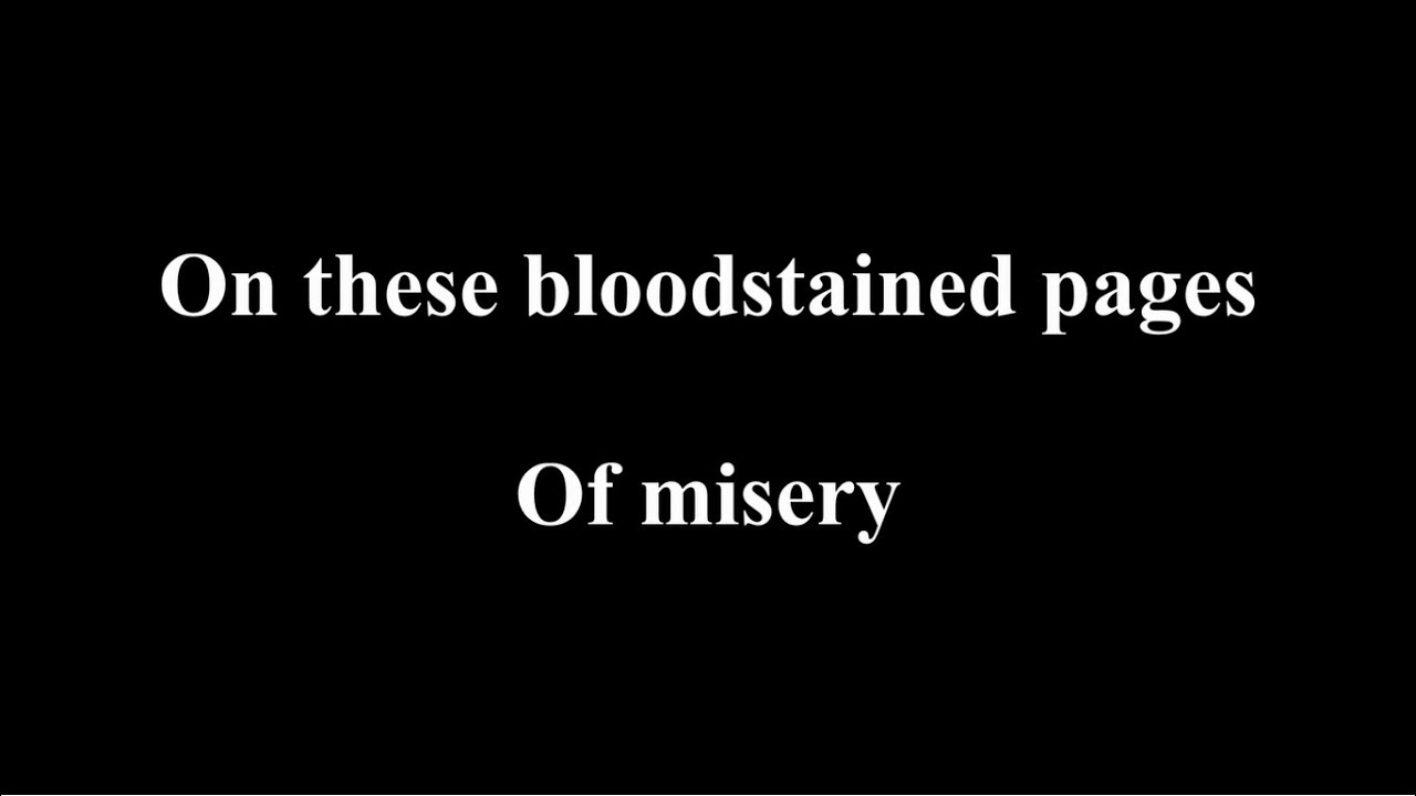 Blind Guardian - Curse my Name [Lyrics]
