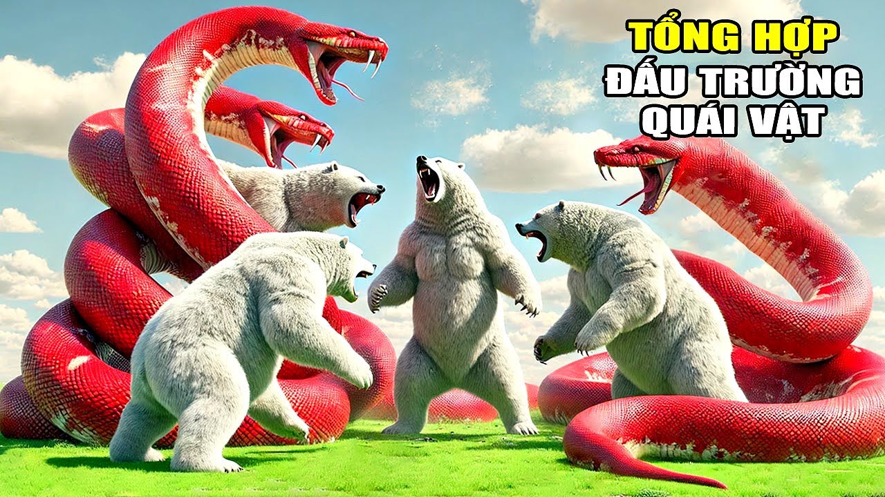 TỔNG HỢP ĐẤU TRƯỜNG QUÁI VẬT HAY NHẤT Của RAV | Animal Battle Simulator
