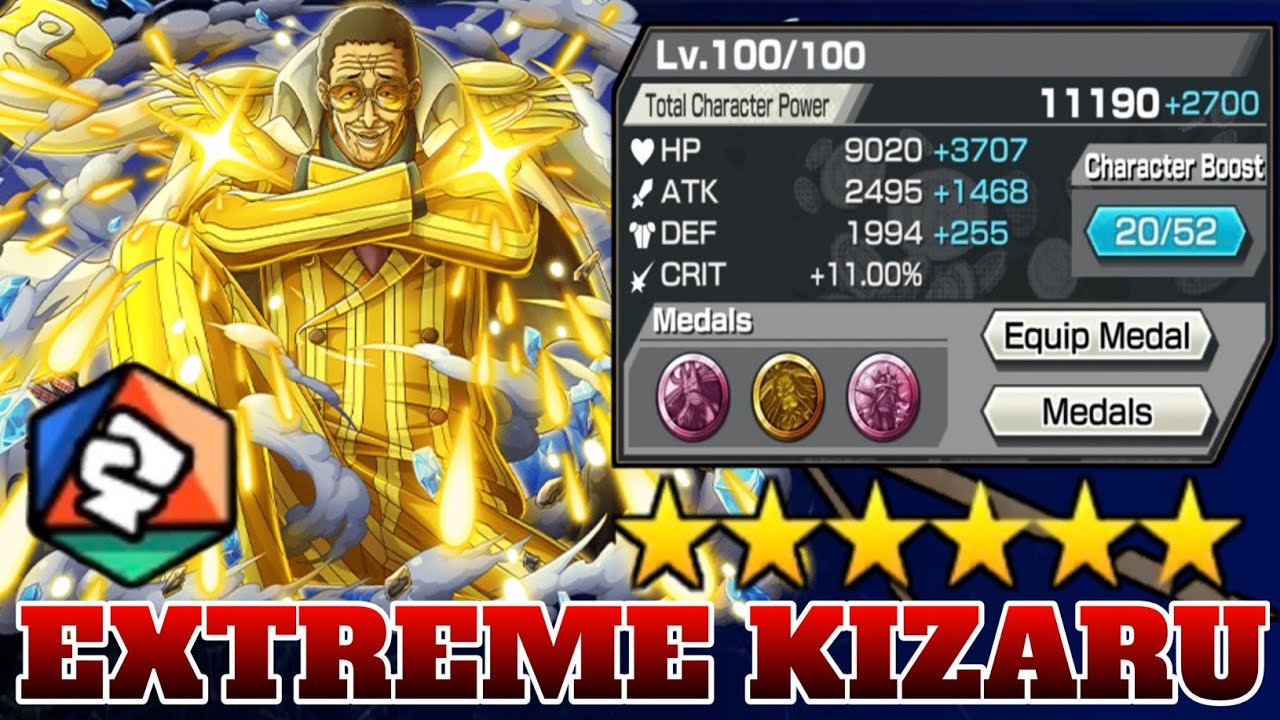 EXTREME KIZARU BORSALINO GAMEPLAY | ONE PIECE BOUNTY RUSH | OPBR
