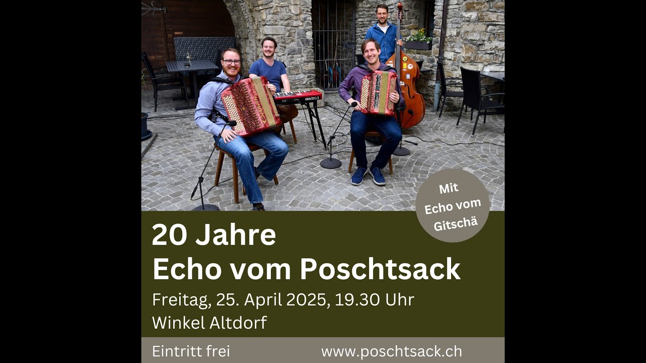 Echo vom Poschtsack - Doku zum 20 Jahr Jubiläum