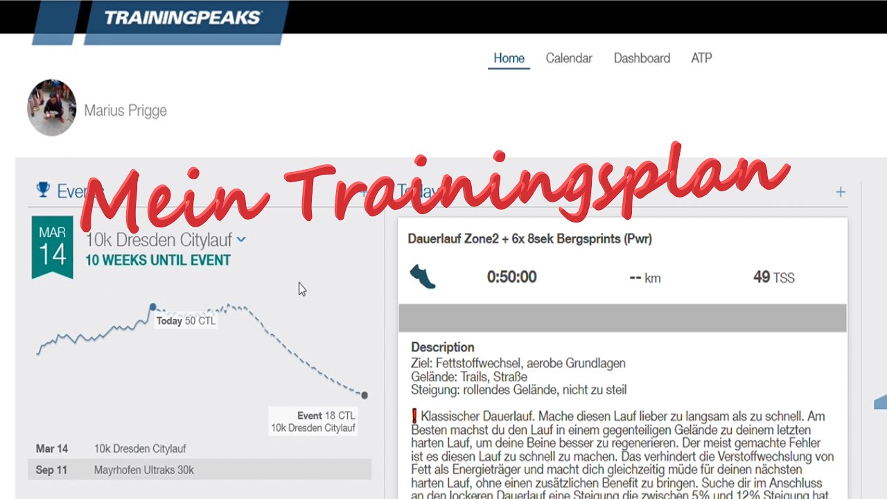 Trainingpeaks Grundlagen und Mein Trainingsplan | Vlog 13 T2v2 | Laktat Intolerant